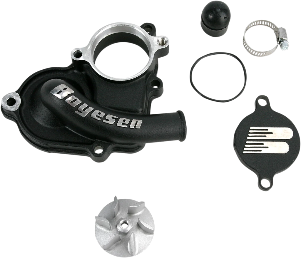 Boyesen Impeller/Waterpump Cover - Black - Suzuki WPK-26AB - Main Product View