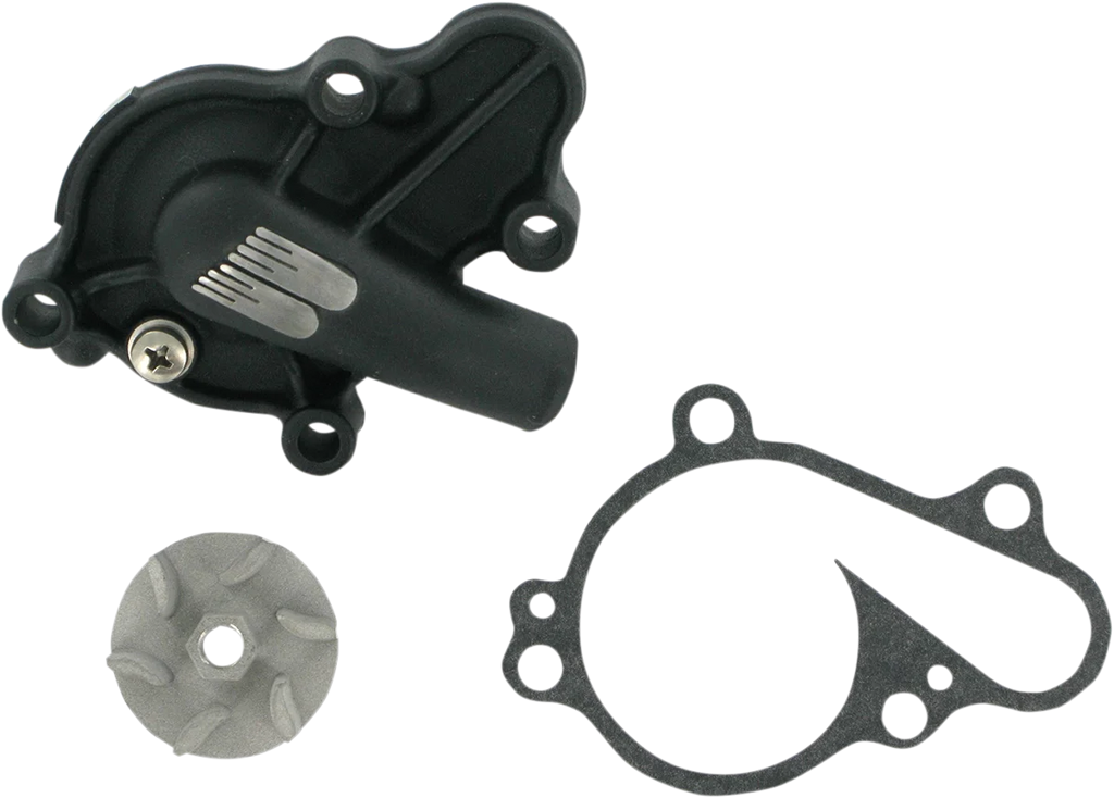 Boyesen Impeller/Waterpump Cover - Black - Yamaha WPK-31B - Main Product View