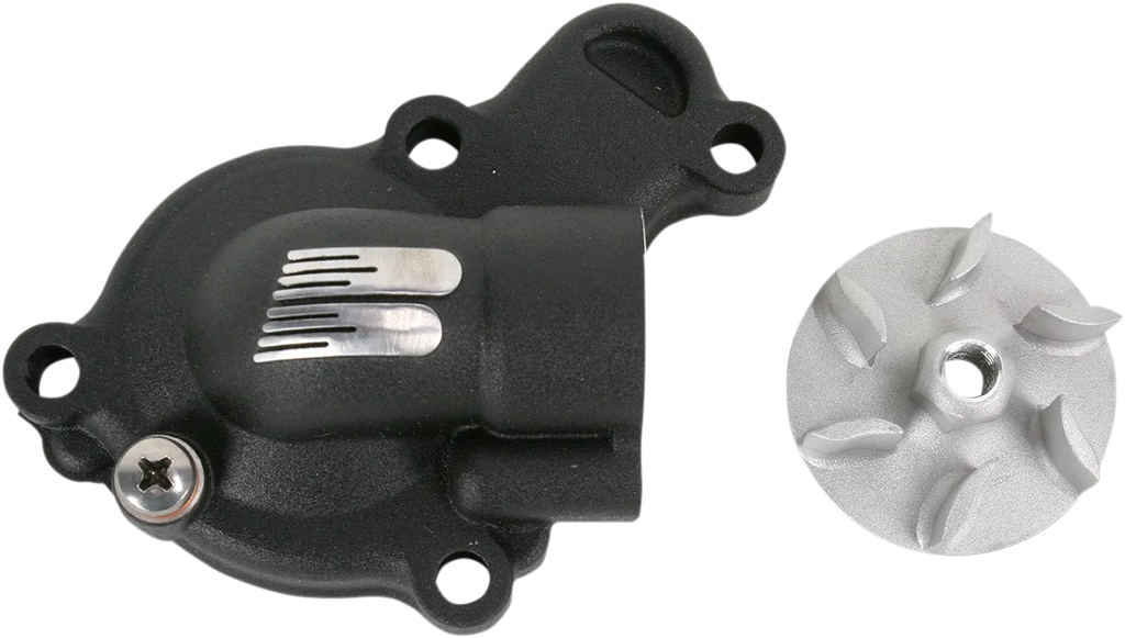 Boyesen Impeller/Waterpump Cover - Black - Yamaha WPK-38AB - Main Product View