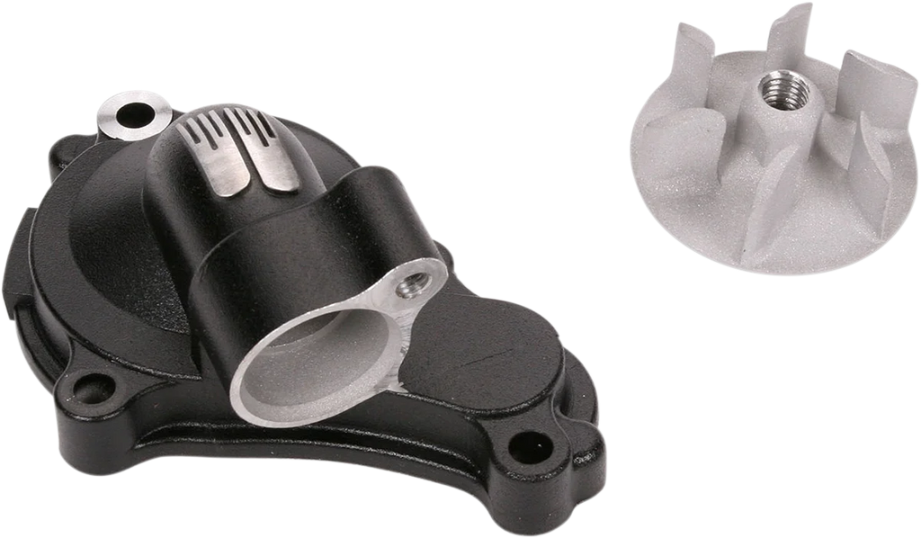 Boyesen Impeller/Waterpump Cover - Black - Yamaha WPK-38B - Main Product View