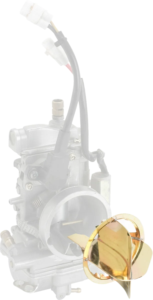 Boyesen Power Wing Fuel Atomizer - Honda/Kawasaki/Suzuki/Yamaha PW-08 - Side View