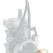 Load image into Gallery viewer, Boyesen Power Wing Fuel Atomizer - Yamaha PW-40 - Side View