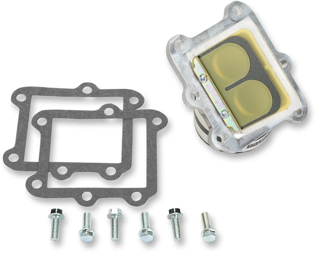 Boyesen Rad Valve Reed Cage Assembly RAD21G fits Suzuki - Side View