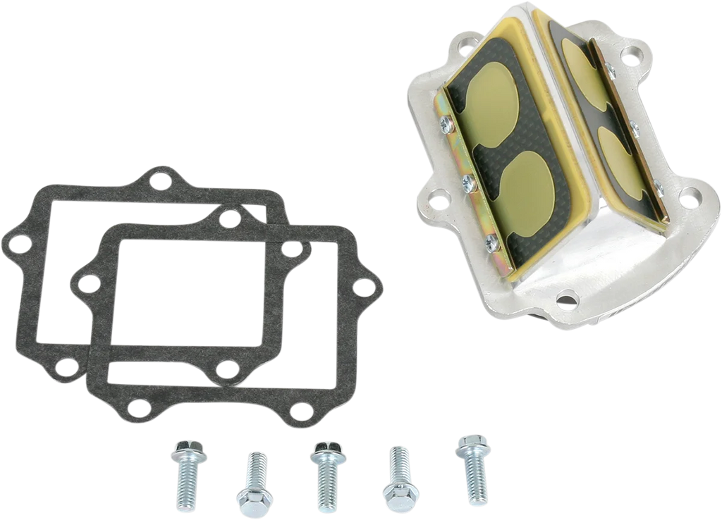 Boyesen Rad Valve Reed Cage Assembly - Yamaha RAD34I - Side View