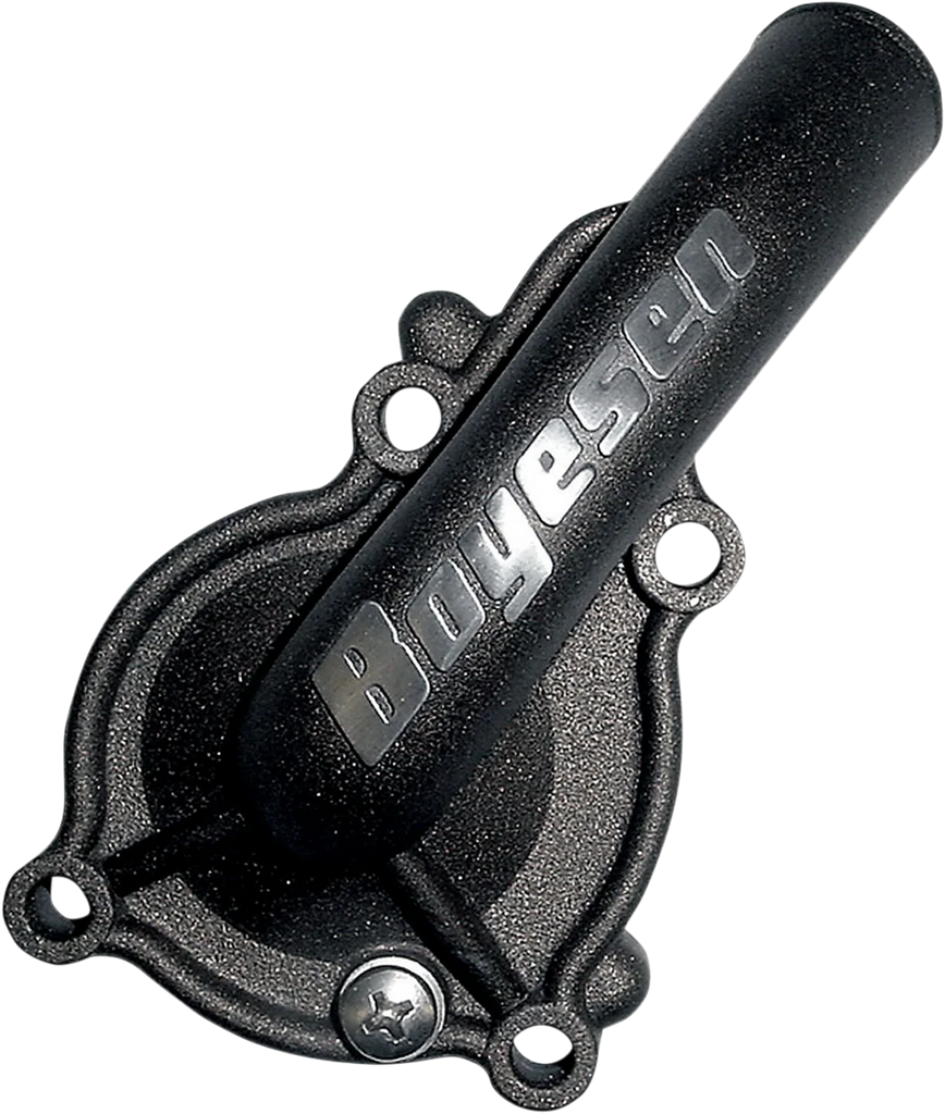 Boyesen Water Pump Cover - Black - KX250 WPC-12DB