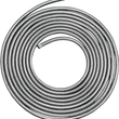 Load image into Gallery viewer, Braided Oil/Fuel Hose - Stainless Steel - 3/8" x 3' DragSpecialties 096607-HC9 - Main Product View