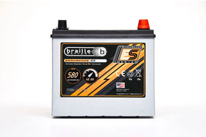 Braille Battery 51R Endurance AGM Battery 580 CCA B51R