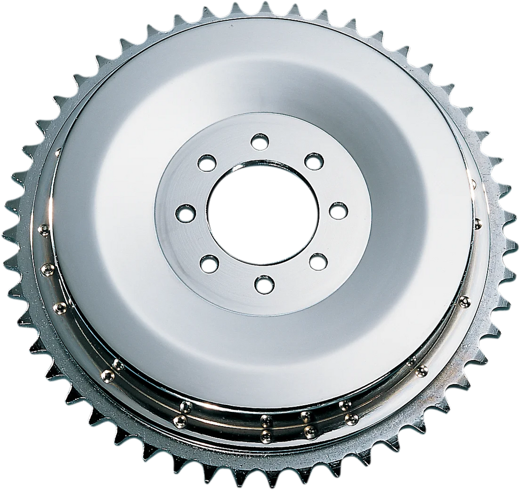 Brake Drum with Sprocket - XL 54-78 DragSpecialties 06-0126-BX-LB2 - Main Product View