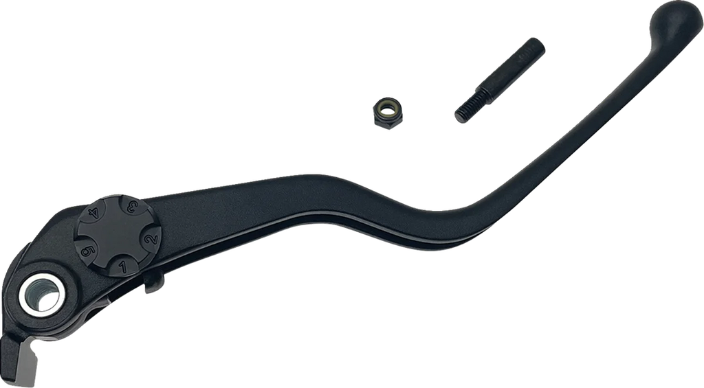 Brake Lever - Wide Blade - Black DragSpecialties H07-0731MB-B - Main Product View