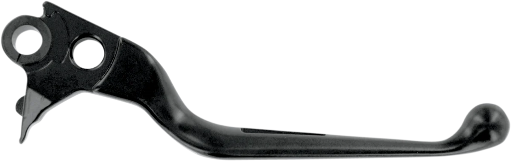 Brake Lever - Wide Blade - Slotted - Black DragSpecialties H07-0769B-B - Main Product View
