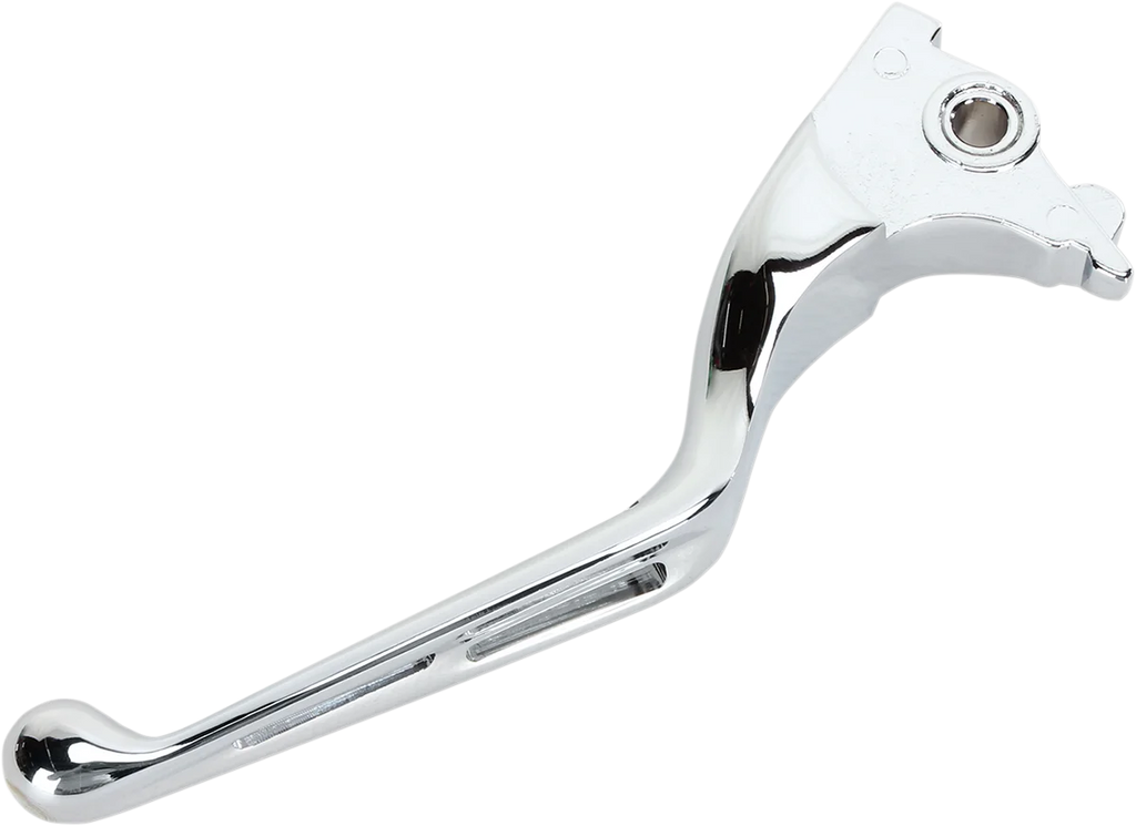 Brake Lever - Wide Blade - Slotted - Chrome DragSpecialties H07-0602-B - Main Product View