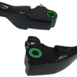 Load image into Gallery viewer, Brake Lever - Wide Blade - Slotted - Trike - Black DragSpecialties H07-0606MB-B - Main Product View