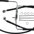 Load image into Gallery viewer, Brake Line - +10" - Black - XL DragSpecialties 618566-10BLK - Main Product View
