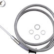 Load image into Gallery viewer, Brake Line - +10" - Stainless Steel - '15-'17 Softail DragSpecialties 618302-10 - Main Product View