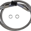 Load image into Gallery viewer, Brake Line - +10" - Stainless Steel - '18-'21 Softail DragSpecialties 618604-10 - Main Product View
