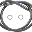 Load image into Gallery viewer, Brake Line - +10" - Stainless Steel - '18-'22 Softail DragSpecialties 618631-10 - Main Product View