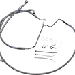 Load image into Gallery viewer, Brake Line - +10" - Stainless Steel DragSpecialties 614085-10 - Main Product View