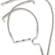 Load image into Gallery viewer, Brake Line - +10" - Stainless Steel DragSpecialties 614085-10 - Side View