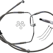 Load image into Gallery viewer, Brake Line - +10" - Stainless Steel - FXDF '08-'17 DragSpecialties 660325-10 - Main Product View