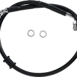 Load image into Gallery viewer, Brake Line - +2" - Black - '18-'21 Softail DragSpecialties 618604-2BLK - Main Product View