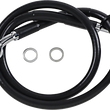 Load image into Gallery viewer, Brake Line - +2" - Black - '18-'22 Softail DragSpecialties 618620-2BLK - Main Product View