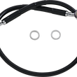 Load image into Gallery viewer, Brake Line - +2" - Black - '18-'22 Softail DragSpecialties 618631-2BLK - Main Product View