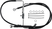 Load image into Gallery viewer, Brake Line - +2" - Black - XL DragSpecialties 618566-2BLK - Main Product View
