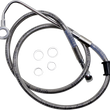 Load image into Gallery viewer, Brake Line - +2" - Black - XL DragSpecialties 618566-2BLK - Side View