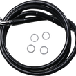 Load image into Gallery viewer, Brake Line - +2" - Black - XL DragSpecialties 618763-2BLK - Main Product View