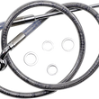 Load image into Gallery viewer, Brake Line - +2" - Stainless Steel - '15-'17 Softail DragSpecialties 618300-2 - Side View