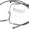 Load image into Gallery viewer, Brake Line - +4" - Stainless Steel - FXDF '08-'17 DragSpecialties 660325-4 - Main Product View