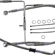 Load image into Gallery viewer, Brake Line - +4" - Stainless Steel - XL DragSpecialties 618566-4 - Main Product View