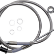 Load image into Gallery viewer, Brake Line - +6" - Stainless Steel - '15-'17 Softail DragSpecialties 618299-6 - Main Product View