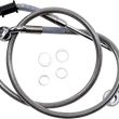 Load image into Gallery viewer, Brake Line - +6" - Stainless Steel - '15-'17 Softail DragSpecialties 618300-6 - Main Product View