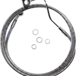 Load image into Gallery viewer, Brake Line - +6" - Stainless Steel - ABS DragSpecialties 614220-6 - Main Product View