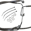 Load image into Gallery viewer, Brake Line - +6" - Stainless Steel - FXDF '08-'17 DragSpecialties 660325-6 - Side View