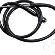 Load image into Gallery viewer, Brake Line - +8" - Black - '15-'17 Softail DragSpecialties 618299-8BLK - Main Product View