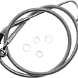 Load image into Gallery viewer, Brake Line - +8" - Stainless Steel - '15-'17 Softail DragSpecialties 618300-8 - Main Product View