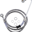 Load image into Gallery viewer, Brake Line - +8" - Stainless Steel - '15-'17 Softail DragSpecialties 618302-8 - Main Product View