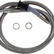 Load image into Gallery viewer, Brake Line - +8" - Stainless Steel - '18-'21 Softail DragSpecialties 618604-8 - Main Product View