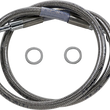 Load image into Gallery viewer, Brake Line - +8" - Stainless Steel - '18-'22 Softail DragSpecialties 618631-8 - Main Product View