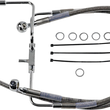 Load image into Gallery viewer, Brake Line - +8" - Stainless Steel - XL DragSpecialties 618566-8 - Main Product View