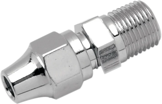 Brake Line Fitting - 1/8" NPT - Straight DragSpecialties 340 - Main Product View