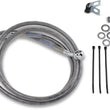 Load image into Gallery viewer, Brake Line - Front - +10" - Stainless Steel DragSpecialties 640210-10 - Main Product View