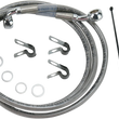 Load image into Gallery viewer, Brake Line - Front - +10" - Stainless Steel DragSpecialties 660214-10 - Main Product View