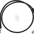 Load image into Gallery viewer, Brake Line - Front - +12" - Black - XL DragSpecialties 614772-12BLK - Main Product View