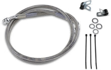Load image into Gallery viewer, Brake Line - Front - +2" - Stainless Steel DragSpecialties 640113-2 - Main Product View
