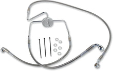 Load image into Gallery viewer, Brake Line - Front - +2" - Stainless Steel DragSpecialties 644410-2 - Main Product View