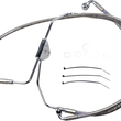 Load image into Gallery viewer, Brake Line - Front - +2" - Touring - Stainless Steel DragSpecialties 620085-2 - Main Product View