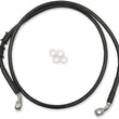 Load image into Gallery viewer, Brake Line - Front - +4" - Black - XL DragSpecialties 614766-4BLK - Main Product View